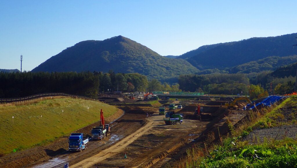 旭川紋別自動車道 遠軽町 瀬戸瀬東改良工事