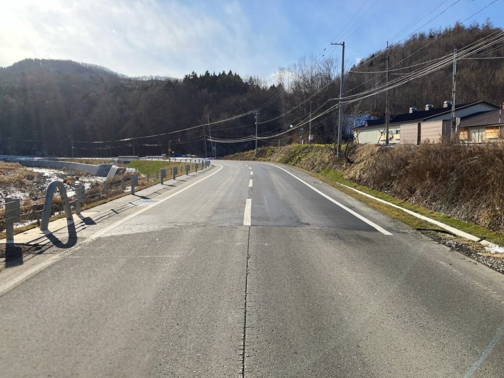 上武利丸瀬布線（地道209）改築工事