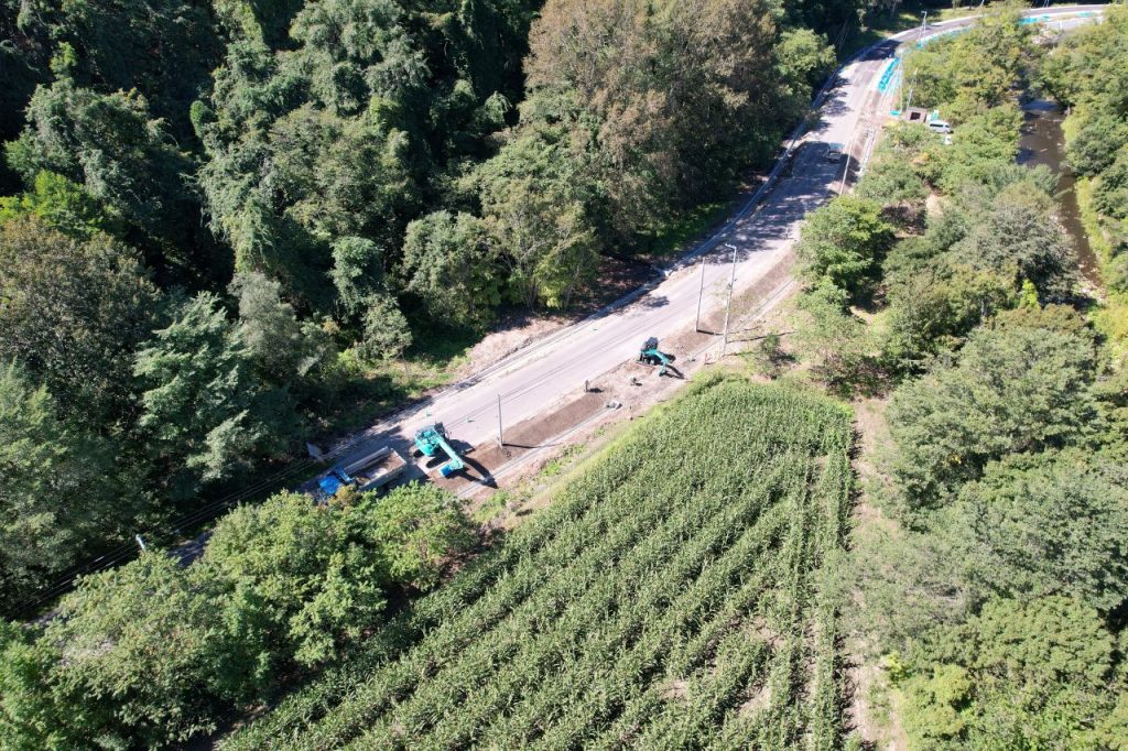 上武利丸瀬布線（地道209）改築工事